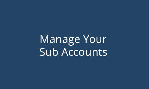 Adding and Managing Business Sub-accounts 1